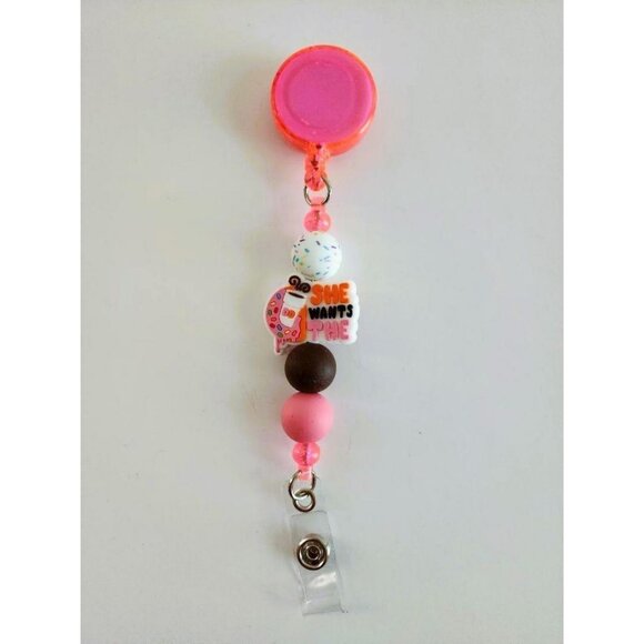 Nurse Donut Badge Reel - Picture 3 of 6